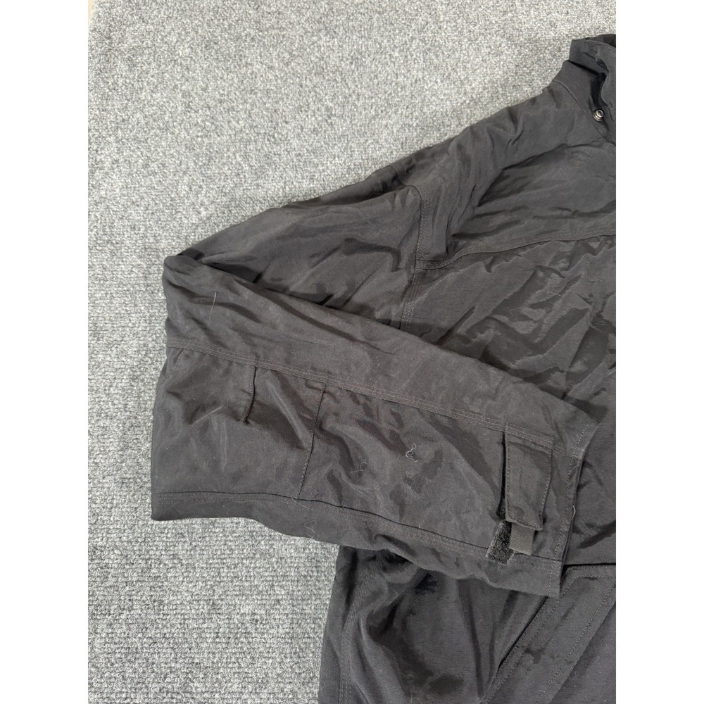 Carhartt Storm Defender Rain Jacket Mens XL Black Waterproof Dry J162 - Picture 4 of 16